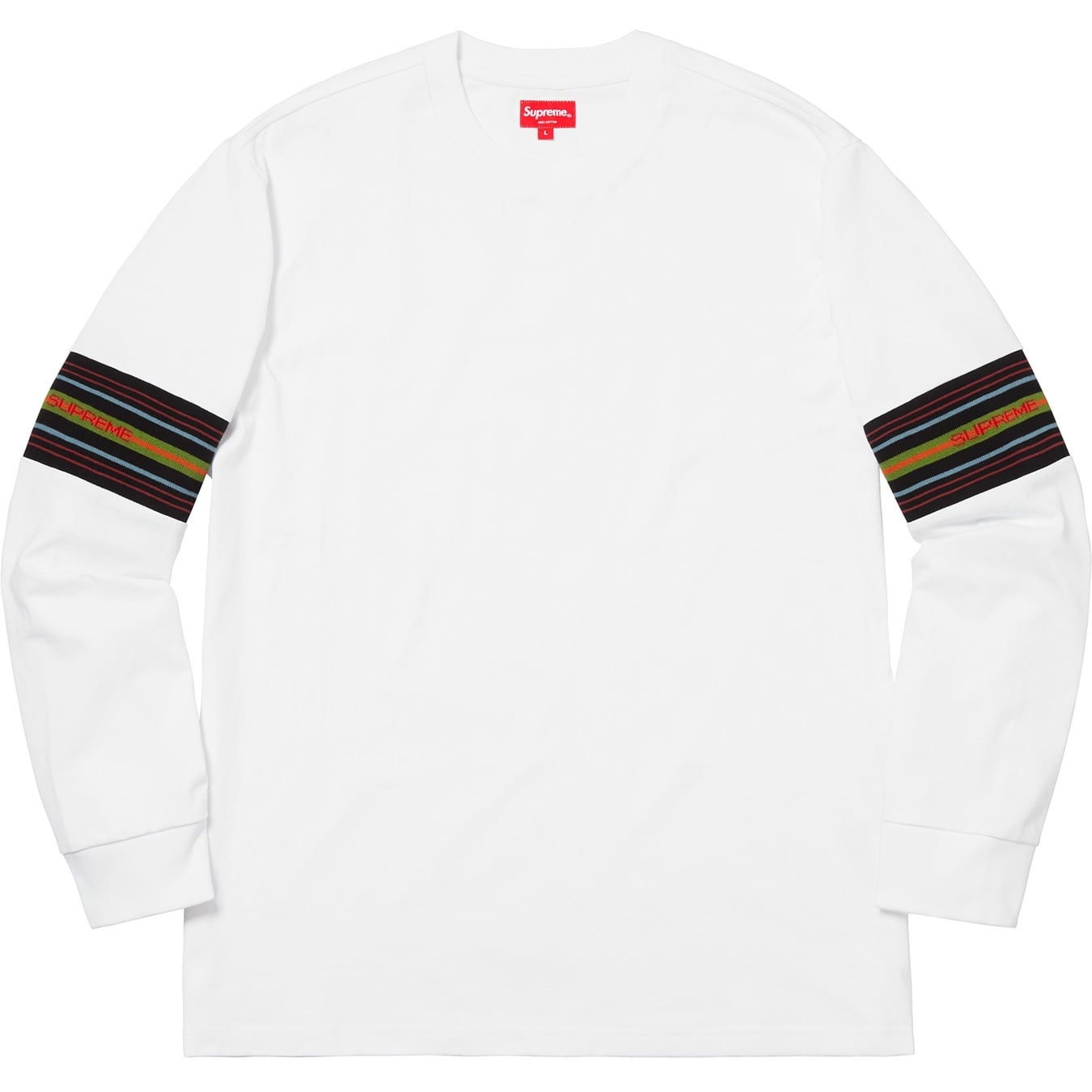 Knit Panel Stripe L/S Top view 6